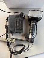 Metz Mecablitz 60 CT-1 reportageflitser accupack en bracket, Audio, Tv en Foto, Foto | Flitsers, Verzenden, Metz