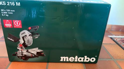 Metabo KS216M - lasercut afkortzaag, Doe-het-zelf en Bouw, Gereedschap | Zaagmachines, Nieuw, Afkortzaag, Ophalen
