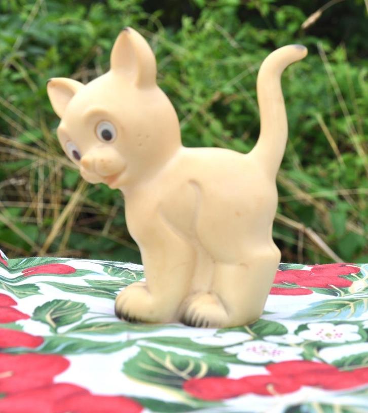 jouet pouet pouet vintage chat, Collections, Jouets, Utilisé, Enlèvement ou Envoi