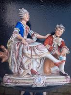 Decoratief porseleinen beeldengroepen Rococo- of Louis XV, Antiek en Kunst, Ophalen