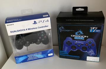 controller bluetooth dragonwar PS3 en dualshock PS4 beschikbaar voor biedingen