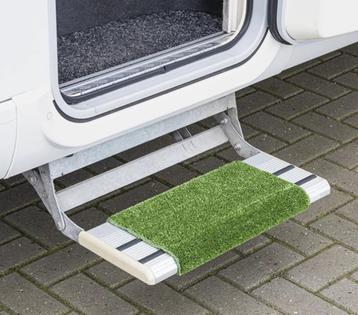 Opstap matje Gras Groen 46x40 CM caravan of camper opstap
