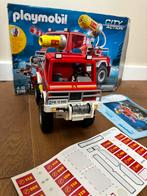 Playmobil 4x4 brandweerwagen 9466 met waterkanonskist
