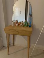 Kaptafel, 1 lade, clairoy, eikenhout, Huis en Inrichting, Ophalen, 100 tot 150 cm, Eikenhout, Nieuw