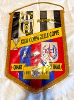 RFC Liège liegi Luik Juventus 1991 unieke vintage vaandel, Ophalen of Verzenden, Zo goed als nieuw, Spel
