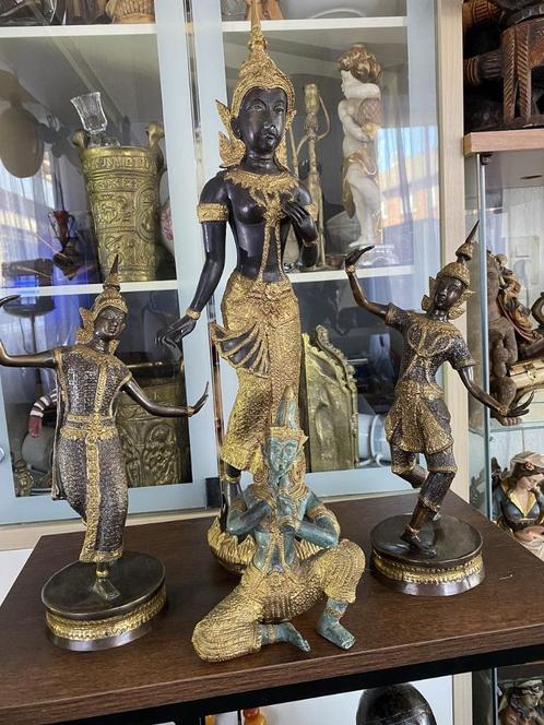 Prachtig Boeddha/Teppanom/Heilige Engel ensemble, Huis en Inrichting, Woonaccessoires | Boeddhabeelden, Gebruikt, Ophalen of Verzenden