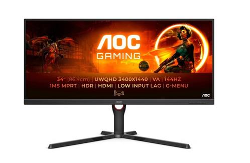 ECRAN PC 34 POUCES ULTRAWIDE GAMING AOC - ETAT COMME NEUF, Informatique & Logiciels, Moniteurs, Comme neuf, 101 à 150 Hz, Gaming