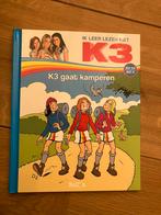 Ik leer lezen met K3 - K3 gaat kamperen - AVI E4, Fictie algemeen, Ophalen of Verzenden, Zo goed als nieuw, Saskia Martens