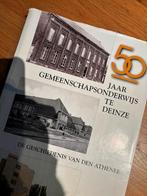 Boek 50 jaar gemeenschapsonderwijs Deinze, Boeken, Geschiedenis | Stad en Regio, Ophalen of Verzenden