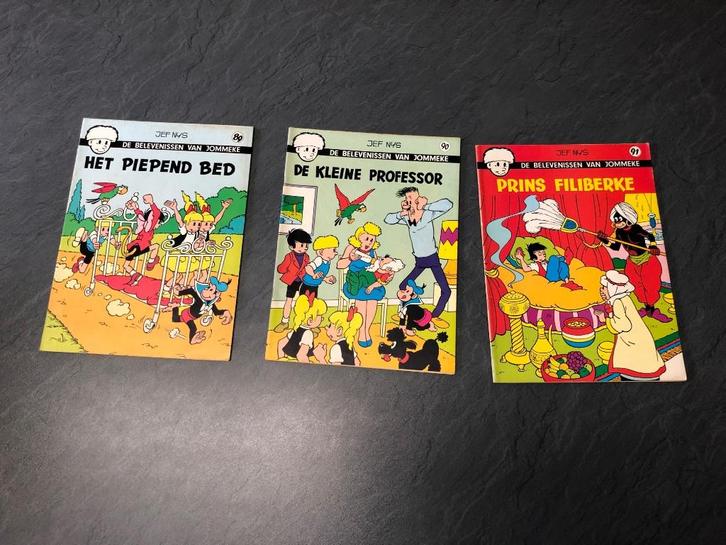 Jommeke Zwart-Wit // Diverse titels tussen nr 1-91 - Herdruk, Boeken, Stripverhalen, Gelezen, Ophalen of Verzenden
