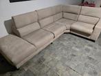 Prachtige elektrische relax hoekzetel HEEL GOEDE STAAT, Enlèvement, Comme neuf, Banc d'angle, Tissus