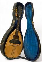 Mandoline ancienne R. Garelli à caisse plate, Muziek en Instrumenten, Verzenden, Gebruikt