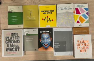 Handboeken van eerste bachelor Rechten UGent  beschikbaar voor biedingen