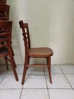 café bistro stoelen horeca Thonet, Vijf, Zes of meer stoelen, Bruin, Zo goed als nieuw, Hout