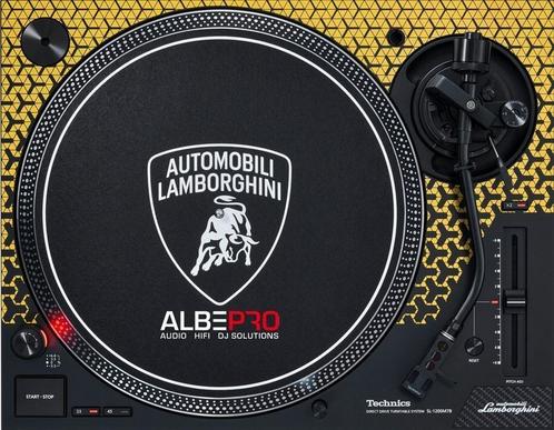 Technics SL-1200M7B Lamborghini Limited Edition - Geel, Audio, Tv en Foto, Platenspelers, Nieuw, Platenspeler, Technics, Ophalen of Verzenden