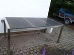 Tuintafel, Tuin en Terras, Tuintafels, Ophalen, Zo goed als nieuw, Rechthoekig, Rvs