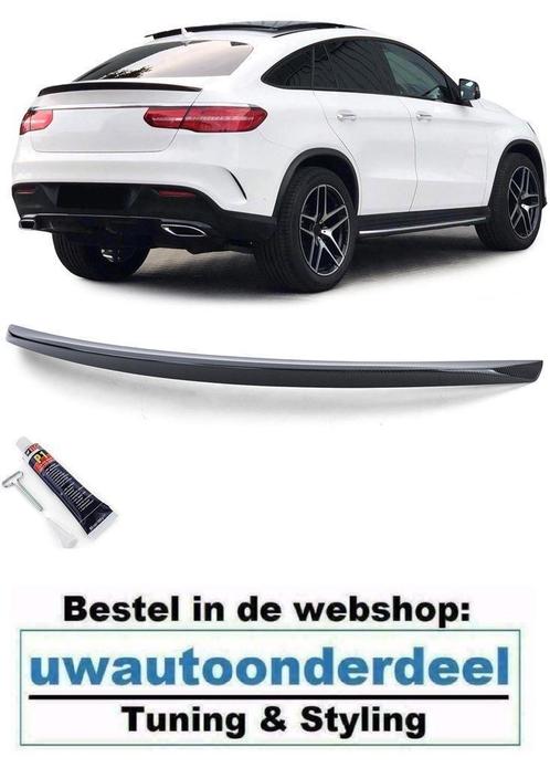 Spoiler Achterklep Carbon Look Voor Mercedes GLE C292 Coupe, Auto diversen, Tuning en Styling, Verzenden