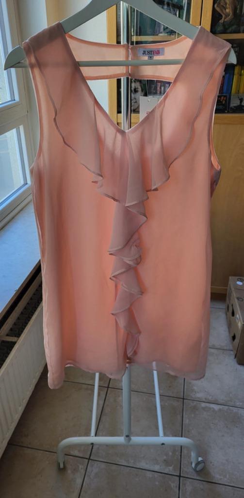 Robe saumon Justfab taille M, Vêtements | Femmes, Robes, Neuf, Taille 38/40 (M), Autres couleurs, Enlèvement