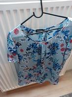 Blauw bloesje merk Taifun net als nieuw te koop.M 42, Kleding | Dames, Blouses en Tunieken, Ophalen, Zo goed als nieuw, Blauw