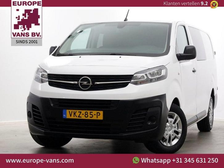 Opel Vivaro 2.0 CDTI 122pk Lang D.C. Edition Airco 07-2021, Auto's, Bestelwagens en Lichte vracht, Bedrijf, ABS, Airconditioning