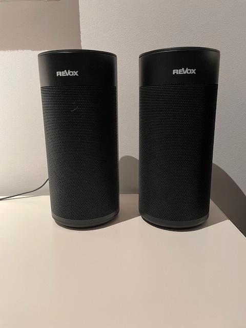 wireless speakerset Revox, Audio, Tv en Foto, Luidsprekerboxen, Zo goed als nieuw, Front, Rear of Stereo speakers, Minder dan 60 watt