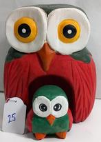 Houten uilen uit Thailand, Huis en Inrichting, Ophalen of Verzenden, Nieuw