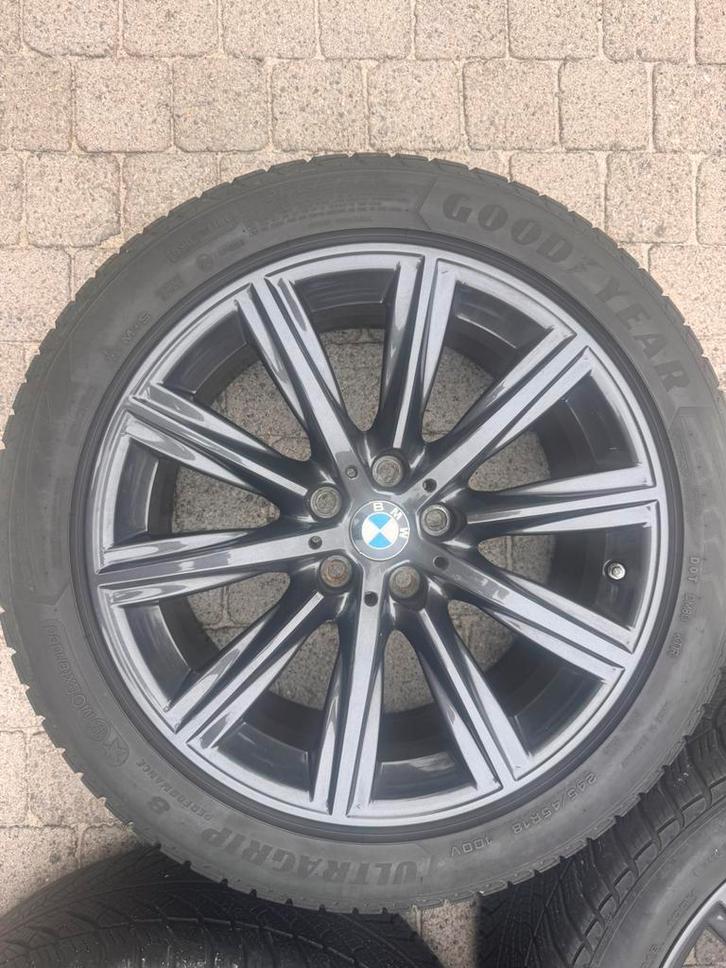 Winterbanden op Velg 18” BMW 5 serie, Auto-onderdelen, Banden en Velgen, Velg(en), Winterbanden, Ophalen