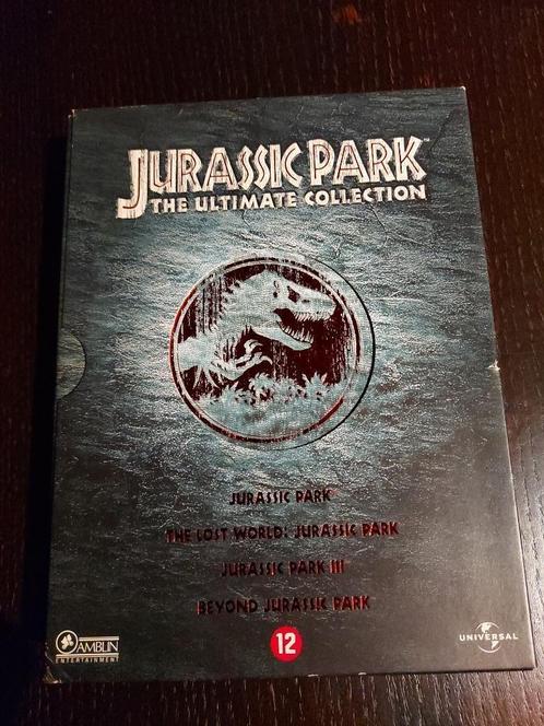 Jurassik Park  the ultimate collection, Cd's en Dvd's, Dvd's | Actie, Nieuw in verpakking, Actie, Boxset, Vanaf 12 jaar, Ophalen of Verzenden