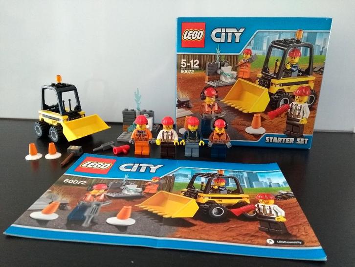 Lego 60072 Demolition Starter Set, Kinderen en Baby's, Speelgoed | Duplo en Lego, Zo goed als nieuw, Lego, Complete set, Ophalen of Verzenden