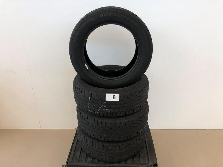 Winterbanden 225/55 R17 Pirelli 4 stuks, Auto-onderdelen, Banden en Velgen, Band(en), Winterbanden, 17 inch, 225 mm, Personenwagen
