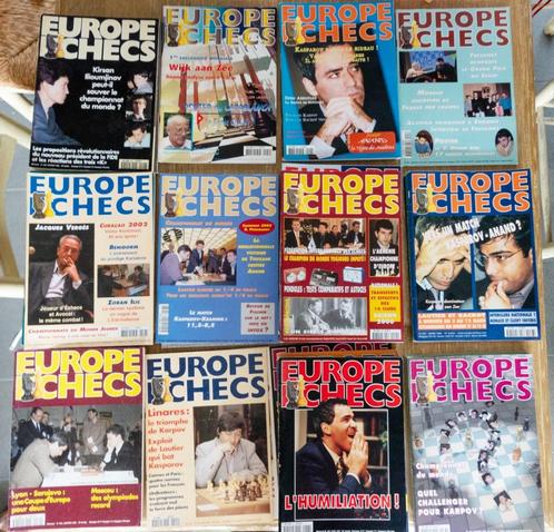 Schaaktijdschrift Europe Echecs, Hobby en Vrije tijd, Overige Hobby en Vrije tijd, Gebruikt, Ophalen
