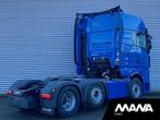 MAN TGX 26.480 480PK 6x2 Sideskirts Led Airco Bluetooth Navi, Auto's, Vrachtwagens, Automaat, Stof, Zwart, Blauw