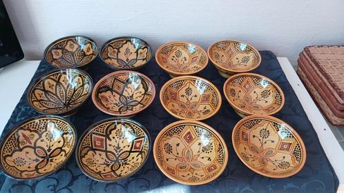 Handgemaakte Safi schalen — Gele kleur — Nieuw, Huis en Inrichting, Keuken | Servies, Zo goed als nieuw, Keramiek, Ophalen