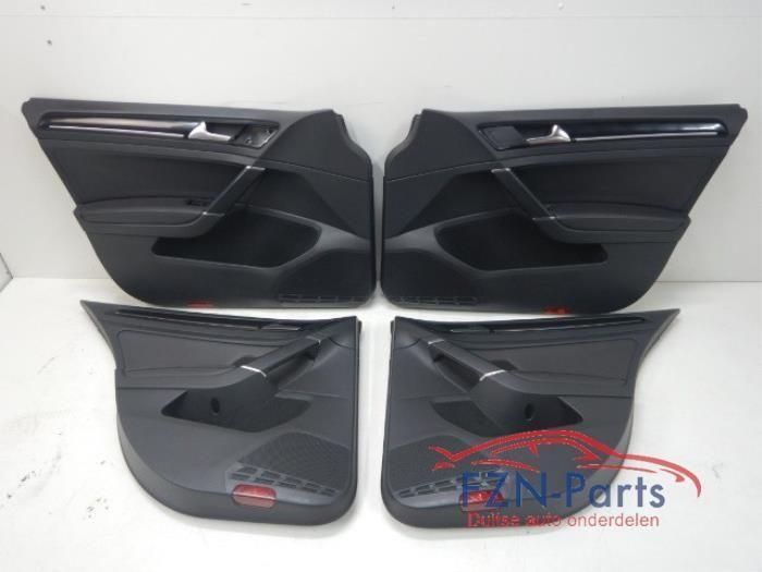 VW Golf 7 GTD Deurpanelen Set Leer Met Verlichting, Autos : Pièces & Accessoires, Habitacle & Garnissage, Utilisé, Enlèvement