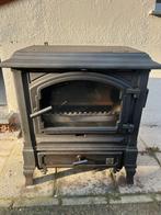 Hout- en houtskoolkachel Effel, Huis en Inrichting, Kachels, Ophalen, Gebruikt, Vrijstaand, Hout