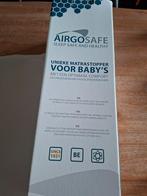 Airgosafe matrastopper baby 60 x 120 wit, Enlèvement, Comme neuf, Blanc, Garçon ou Fille