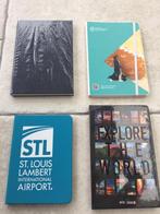 4 Airlines/Airport notaboekjes, Ophalen, Nieuw, Boek of Tijdschrift