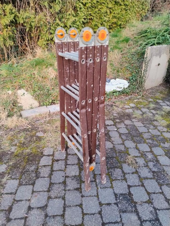 échelle, Bricolage & Construction, Échelles & Escaliers, Utilisé, Échelle, 4 mètres ou plus, Pliable ou rétractable/escamotable