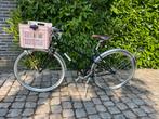 Hippe zwarte damesfiets  maat S + mandje en 7 versnellingen, Fietsen en Brommers, Fietsen | Dames | Damesfietsen, Gebruikt, Versnellingen