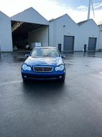Mercedes c220, Auto's, Mercedes-Benz, Beige, Parkeersensor, Blauw, Leder