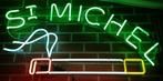 Neon, reclame, lichtreclame, St Michel, groot model, Verzamelen, Gebruikt, Ophalen, Lichtbak of (neon) lamp