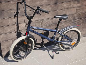BTWIN BMX VOOR KINDEREN 18" WIPE 500 BLAUW beschikbaar voor biedingen