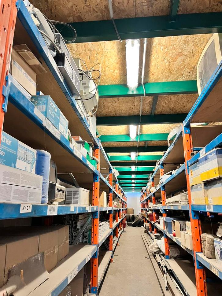 Magazijn met mezaninne, Zakelijke goederen, Kantoor en Winkelinrichting | Magazijn, Stelling en Opslag, Ophalen