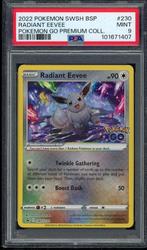 Radiant Eevee PSA 9 - SWSH230 - Sword & Shield Promo 2022, Verzenden, Zo goed als nieuw, Losse kaart