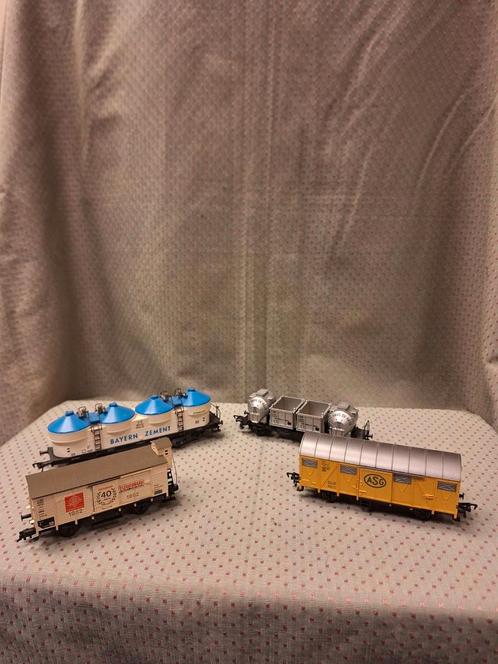 Modeltrein wagons, goedkoop! Grondstoffen, asg..., Hobby en Vrije tijd, Modeltreinen | H0, Zo goed als nieuw, Ophalen of Verzenden