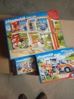 Playmobil sets 'ziekenhuis, ambulance en kraamkamer', Kinderen en Baby's, Speelgoed | Playmobil, Ophalen of Verzenden, Zo goed als nieuw