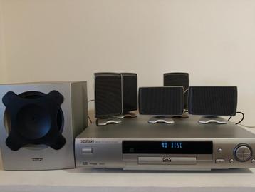 Lecteur DVD Philips + système audio – complet et fonctionnel beschikbaar voor biedingen