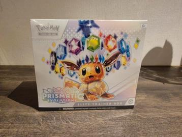 pokémon prismatic elite trainer box (sealed) beschikbaar voor biedingen