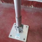 Aluminium buis met voet nieuw, Ophalen, Nieuw, Aluminium, Rechte buis