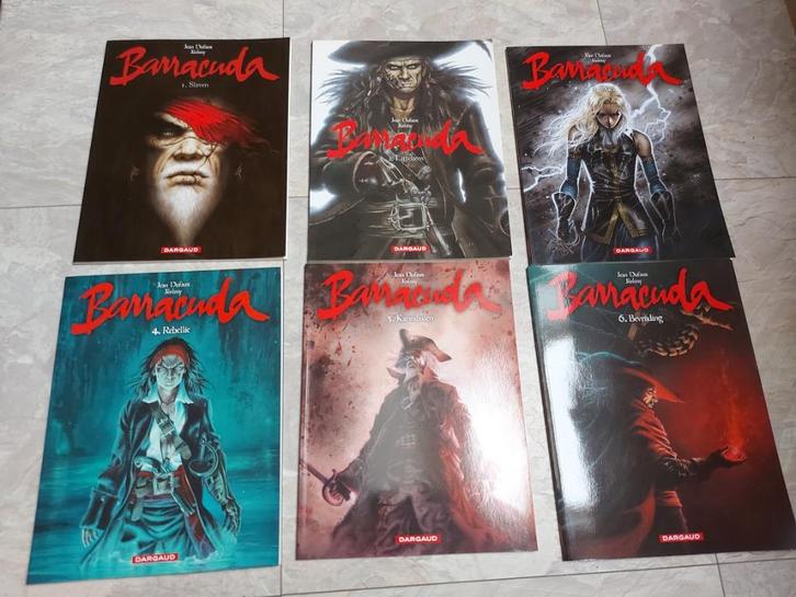 Barracuda 1 t.e.m 6, Boeken, Stripverhalen, Zo goed als nieuw, Complete serie of reeks, Ophalen of Verzenden